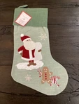 New Pottery Barn Kids Christmas Village Stocking Collection Santa And His List. Fixed Price $39.99.