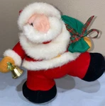 Vintage Shake Round Musical Santa Christmas Animated Works Great! (totexx). Fixed Price $13.98.