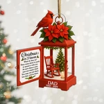 Personalized Lantern Memorial Chistmas Ornament, Christmas In Heaven, Sympathy. Fixed Price $14.90.