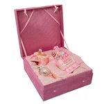 Kurt Adler NB0017G Noble Gems Glass Baby Girl Ornament, 4 Piece Set For Chris.... Fixed Price $97.78.