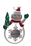 Christmas Snowman Personalized "jonathan" Collectable Silver Ornament Ganz. Fixed Price $11.00.