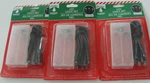 New Sealed 3 Greenbrier Clear Set Christmas House Crafts 10. Fixed Price $15.99.