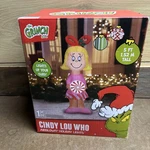 Gemmy 5 Ft Inflatable Dr Seuss Cindy Lou Who Airblown Yard Decor New Box. Fixed Price $44.99.