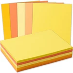 240 Sheets Assorted Yellow Paper 8.5 X 11" Medium Thick .... Fixed Price $39.12.