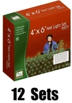 (12) Holiday Wonderland 48957-88 150 Ct 4' X 6' Green Net Shrub Christmas Lights. Fixed Price $229.90.