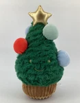 Cloud Island Plush Christmas Tree 11'' Hook Loop Pom Balls Toy Oeko Tex. Fixed Price $15.95.