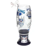 Lolita Mini Pilsner Glass "king" Gotta Love Beer Hand Painted Ornament. Fixed Price $12.21.