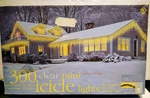 300 Mini Icicle Style Indoor/outdoor One String Green Wire New. Fixed Price $12.00.