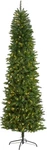 8FT Slim Green Mountain Pine Christmas Tree With 400 Clear Led Lights. Fixed Price $209.99.