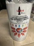 Lava Battery Operated Led 12 String Lights Color Changing Ice Cream Bar ( New). Fixed Price $14.99.