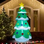 5 Ft Inflatable Christmas Tree, Led Light Up Xmas Blow Decorations Fo.... Fixed Price $43.21.