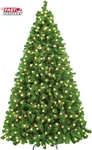 Yaheetech 7.5FT Pre-lit Artificial Christmas Tree With Incandescent Warm White. Fixed Price $207.57.