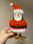 Target Wondershop Birds Featherly Friends Dapper Christmas 2023 Santa Nwt Felt. Fixed Price $14.99.