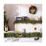 2 Pcs 6FT Christmas Cedar Garland - Thick & Lush Realistic Artificial Green F.... Fixed Price $143.80.