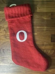 20" Letter Monogram Knit Christmas Stocking Red & White Wondershop. Fixed Price $15.30.