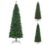 Homcom Skinny Artificial Christmas Tree With Auto Open, Pine Needles Used. Fixed Price $81.19.