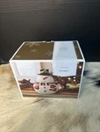 Nib Pier 1 Snowman Teapot Ceramic Christmas With Lid And Cup "wooden" Arms. Fixed Price $25.98.