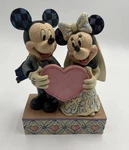 Disney Traditions Two Souls, One Heart Figure, Jim Shore Enesco. Fixed Price $58.95.