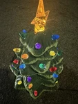 Christmas Ship Mr. 12 Led Retro Nostalgic Ceramic Tree. Fixed Price $39.99.