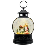 Christmas Snow Globe Lantern With Music & Timer - Usb/battery Operated Led Gl.... Fixed Price $53.58.