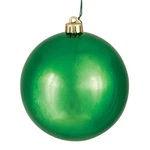 Vickerman 10 Green Shiny Ball Ornament - Shatterproof And Uv Resistant. Fixed Price $87.35.