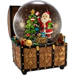 Kurt Adler Musical Santa Claus "we Wish You Merry Christmas" Water Globe, 4". Fixed Price $31.10.