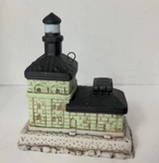 Lefton Lighthouse Miniature Teledo Harbor #10729. Fixed Price $8.90.
