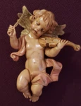 Depose Italy Angel Cherub Violin Christmas Tree Ornament Decoration Spider Mark. Fixed Price $24.99.