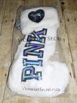 Victorias's Secret Pink Logo & Dog Fluffy Sherpa Christmas Stocking New. Fixed Price $14.95.