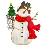 Northlight 18" Snowman With 'snow' Sign Wooden Christmas Decoration. Fixed Price $59.21.