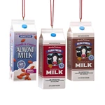 Kurt Adler Christmas Food And Drinks Milk Carton Ornament Set J9236 Gourmet. Fixed Price $27.30.