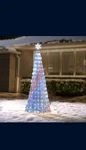 Members Mark Pre Lit 6' Color Changing Tree W/ 19 Functions, Silver *new. Fixed Price $50.00.