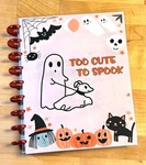Ghost Walking Dog 2CUTE2SPOOK Halloween Cover Set 4 Use Classic Happy Planner. Fixed Price $18.39.