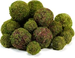 Decorative Moss Set - 18 Artificial Balls, Ideal For Filling Bowls. Fixed Price $19.99.