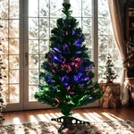 6-FT Pre-lit Fiber Optic Christmas Tree Colorful Led Lights Holiday Home Decor. Fixed Price $169.98.