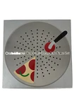 Crate & Barrel #472-670 Pizza Thin Crust Crisper Pan Deep Dish Cutter 3 Pc Usa. Fixed Price $21.99.