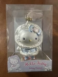 Vintage 2005 Hello Kitty Sanrio Eskimo Holiday Christmas Glass Ornament Box. Fixed Price $23.99.