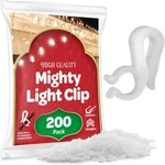 Sewanta Christmas Light Clips - Set Of 200 Mini For Gutters And Shingles. Fixed Price $22.99.