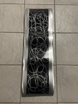 Jon Allen Signed Modern Art Metal Wall Sculpture Abstract Blacsilver. Fixed Price $125.99.