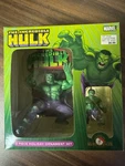 Kurt Adler The Incredible Hulk Mavel Piece Xmas Holiday Ornament Set 2003. Fixed Price $5.00.