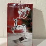 Godinger Silver Plated Christmas Reindeer Antler 6 Ball Candle Holder 12". Fixed Price $39.99.