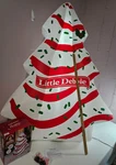 Little Debbie Christmas Tree Cake Inflatable Airblown Holiday Lights 4.5 Ft. Fixed Price $59.97.