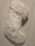 Wondershop Fluffy Faux Fur White Christmas Stocking 18" Target Mantle Holiday. Fixed Price $15.62.