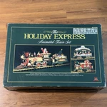 New Bright Holiday Express #380 Animated Train Set 1996. Fixed Price $199.00.