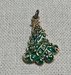 Premier Designs Jewelry Green Enamel Christmas Tree Pendant/charm 2012 New. Fixed Price $6.25.