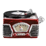 Old World Christmas Glass Blown Ornament Record Player (38043). Fixed Price $43.99.
