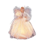 Kurt S. Adler Angel Tree Topper White 10 Light 9 Inch Standard Functional. Fixed Price $35.14.