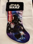 Kurt Adler 18 Holiday Disney Christmas Stocking Classic Star Wars Darth Vader. Fixed Price $11.50.