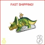Old World Christmas Triceratops Glass Blown Ornaments For Tree, 4 ". Fixed Price $23.91.