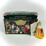 Old World Christmas Blown Glass Ornament For Tree, Mini Candy Corn New With Tags. Fixed Price $8.49.